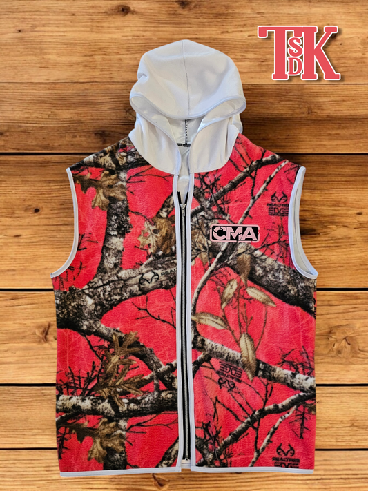 Custom Sleeveless Zip Up Jacket